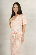 Soft Pj Pant Set - Flores Rosas