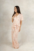 Soft Pj Pant Set - Flores Rosas