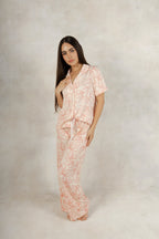 Soft Pj Pant Set - Flores Rosas