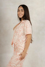 Soft Pj Pant Set - Flores Rosas