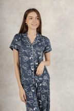 Soft Pj Pant Set- Sunset Spritz