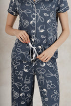 Soft Pj Pant Set- Sunset Spritz