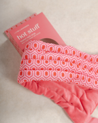 Heated Neck Wrap- Pink Pattern