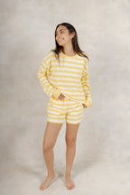 Set Rayas Amarillo