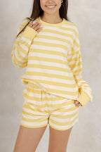 Set Rayas Amarillo