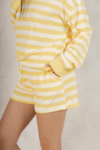 Set Rayas Amarillo