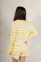 Set Rayas Amarillo