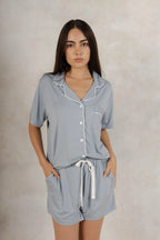 Oliver - Soft Basic PJ Set Azul foto 2