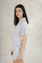 Soft Basic Pj Set - Lavender