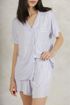 Soft Basic Pj Set - Lavender