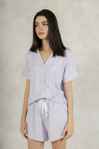 Soft Basic Pj Set - Lavender