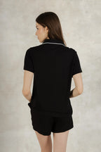 Soft Basic Pj Set - Black