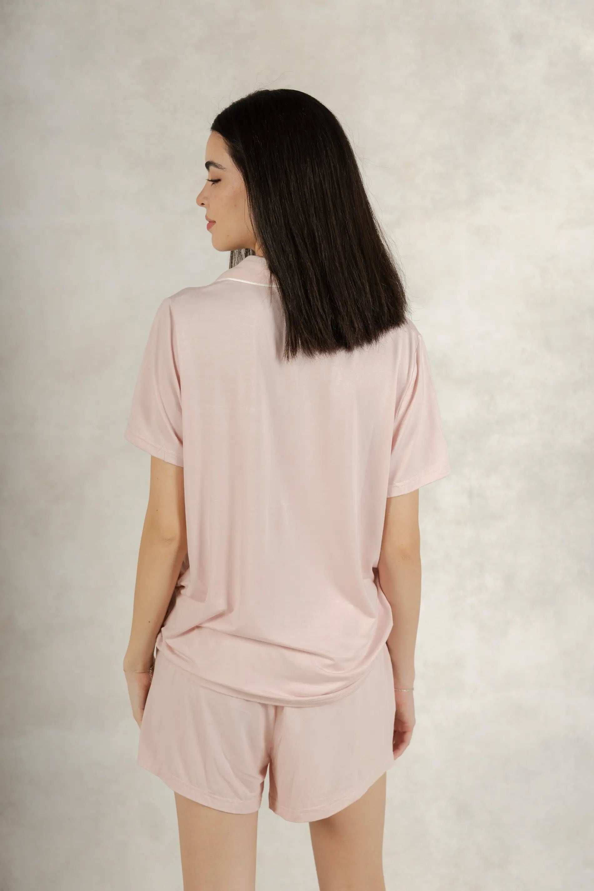Soft Basic Pj Set - Rosa Palo